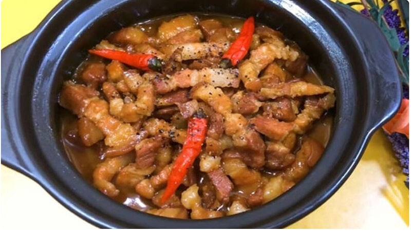 cach kho thit voi nuoc coca
