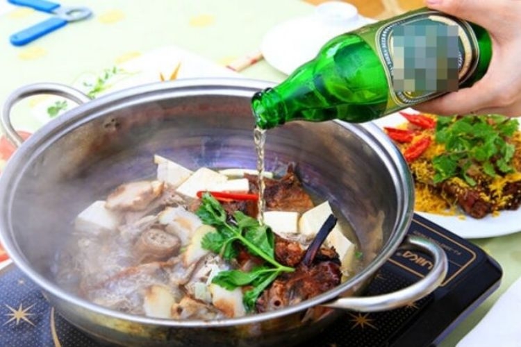 Cách nấu vịt hầm bia