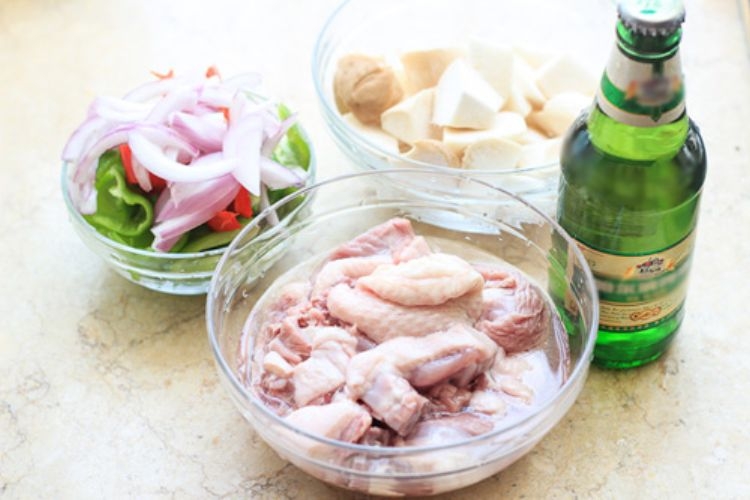 Cách nấu vịt hầm bia