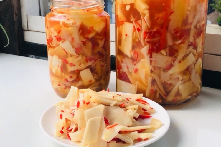 Cách ngâm măng ớt 7