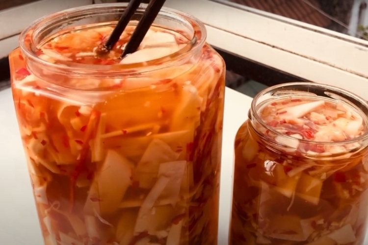 Cách ngâm măng ớt 7