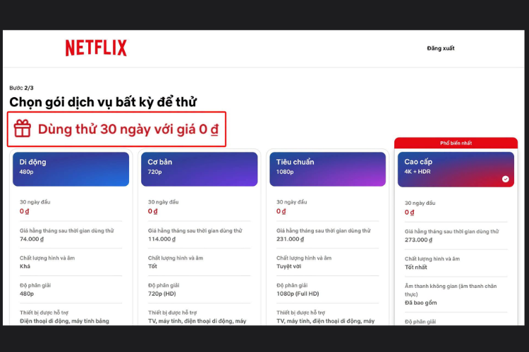 Cách nhận 30 ngày xem Netflix miễn phí hình 5