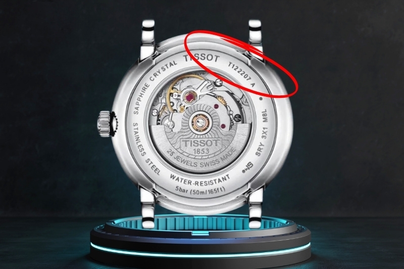cách nhận biết đồng hồ Tissot chính hãng qua số serial