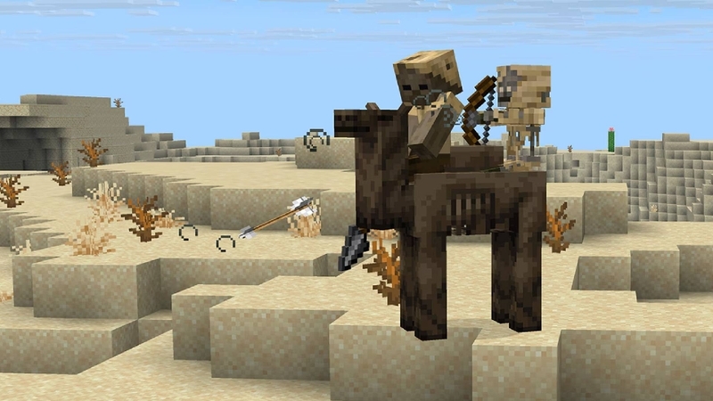 troi quang dang trong minecraft
