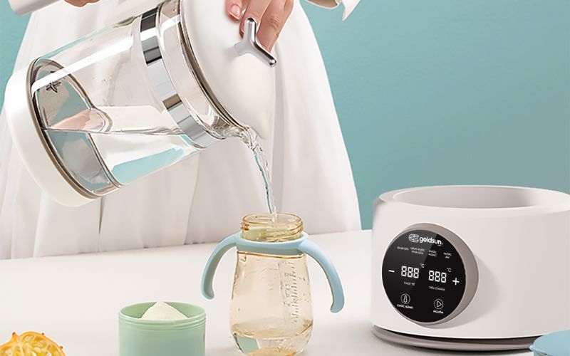Chuẩn bị nước pha sữa