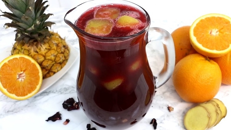 Cách pha trà atiso đỏ (Hình 4)