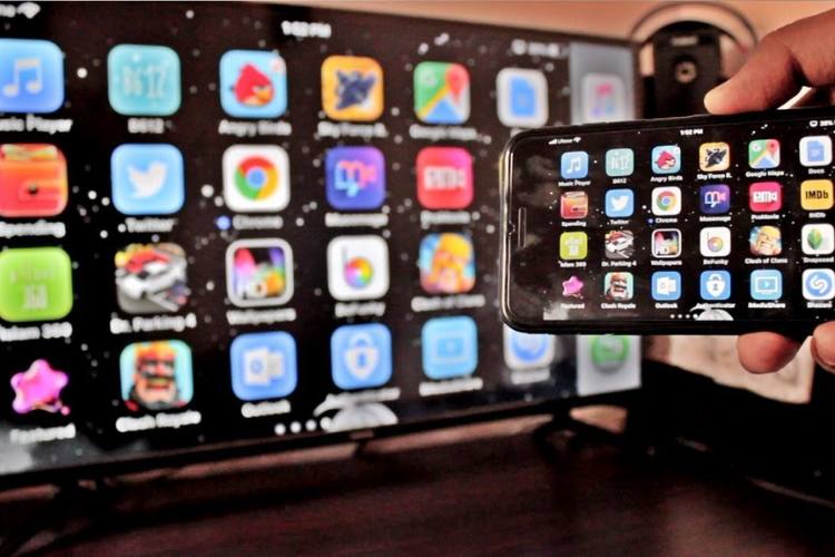 C&aacute;ch phản chiếu m&agrave;n h&igrave;nh Mac, iPhone l&ecirc;n Apple TV h&igrave;nh 2