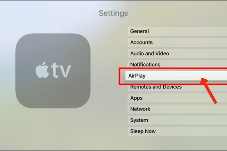 C&aacute;ch phản chiếu m&agrave;n h&igrave;nh Mac, iPhone l&ecirc;n Apple TV h&igrave;nh 5