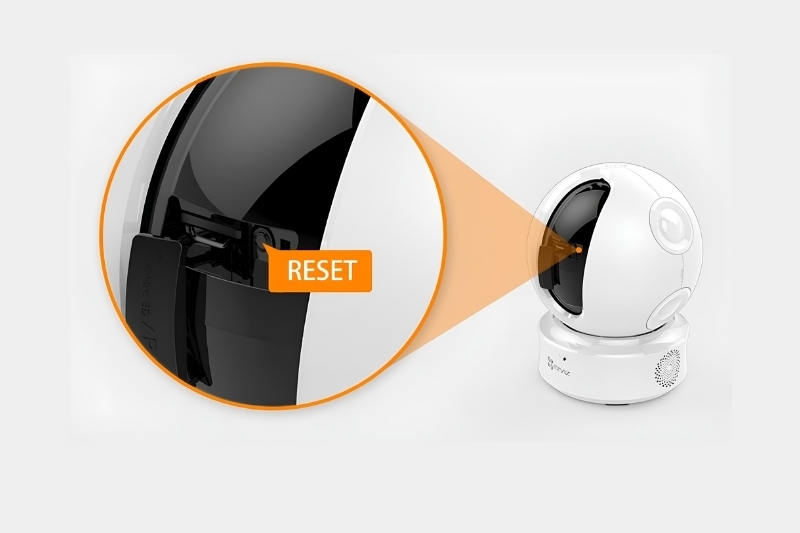 Cách reset camera Ezviz 6