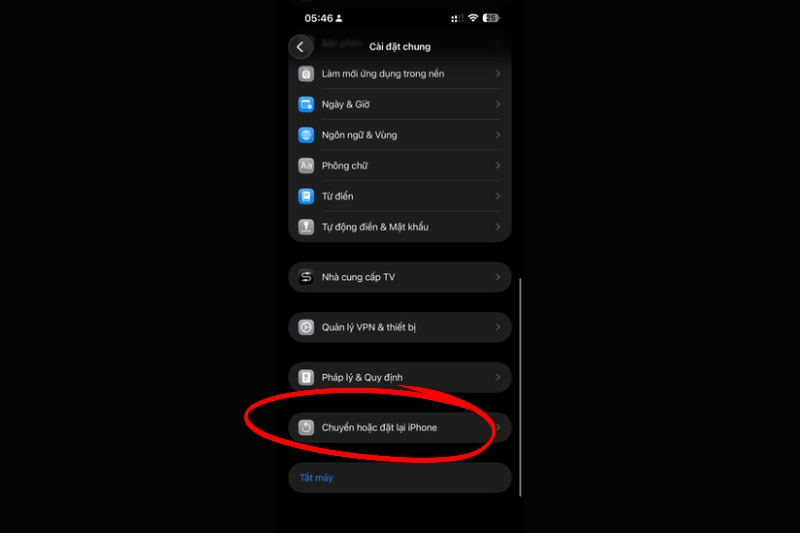 Cách reset iPhone 16 Pro Max 4