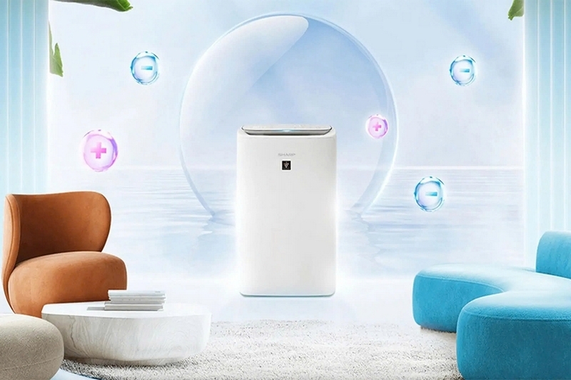 c&aacute;ch reset m&aacute;y lọc kh&ocirc;ng kh&iacute; Sharp h&igrave;nh 2
