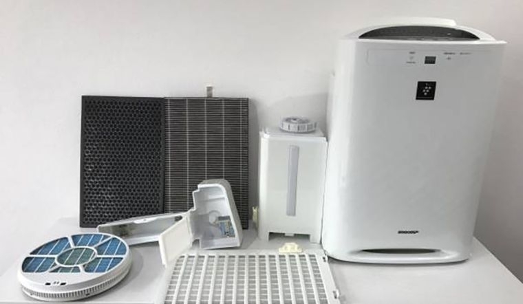 c&aacute;ch reset m&aacute;y lọc kh&ocirc;ng kh&iacute; Sharp h&igrave;nh 7