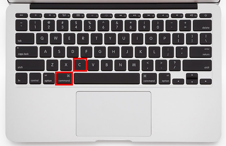 Cách sao chép trên MacBook không cần chuột hình 5