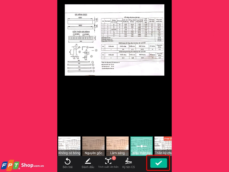 Scan trên điện thoại Samsung ảnh 10