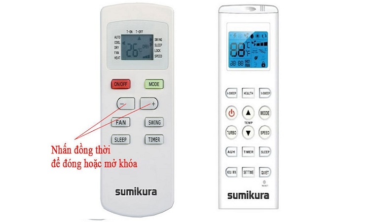 C&aacute;ch sử dụng điều khiển điều h&ograve;a Sumikura (H&igrave;nh 4)