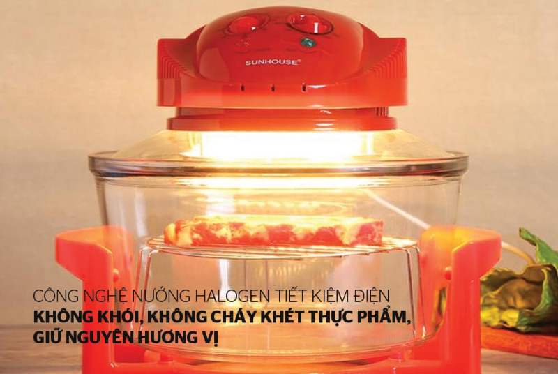 Cách sử dụng lò nướng Sunhouse (hình 1)