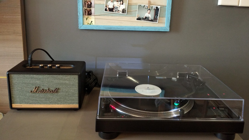 cach ket noi loa marshall voi dau dia than