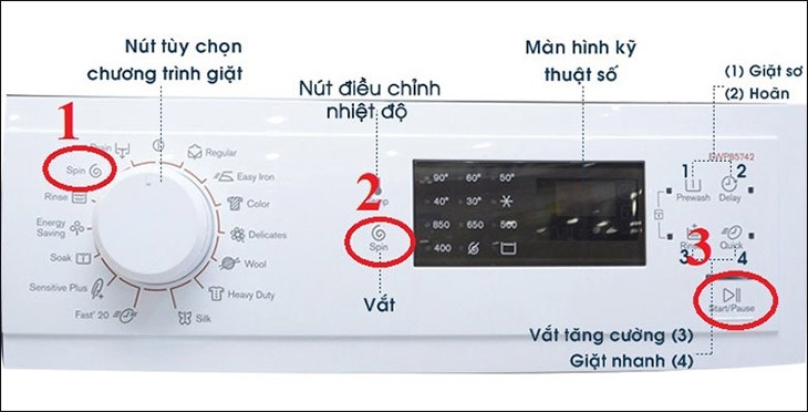 Chọn tốc độ vắt