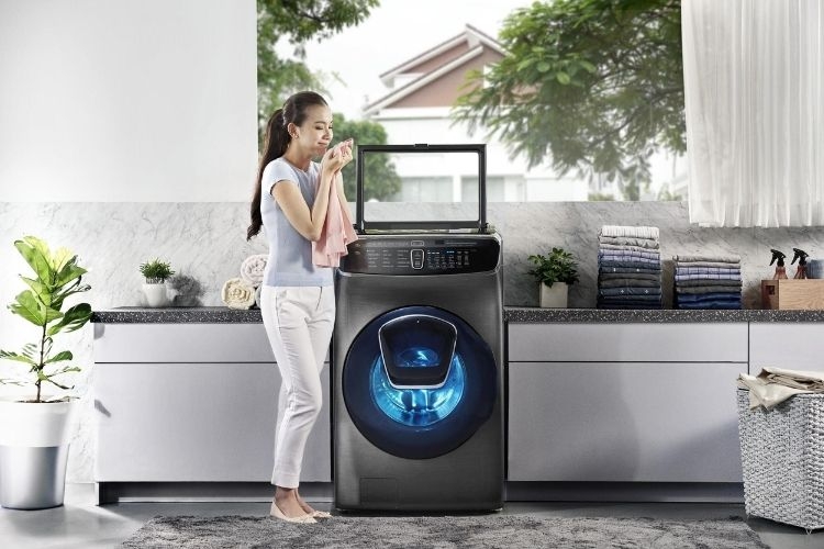 Cách sử dụng máy giặt Samsung cửa trên 12kg hiệu quả và bền lâu cho gia đình