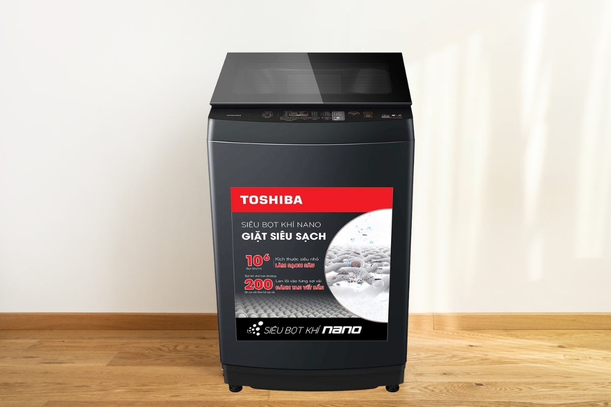 Hướng dẫn cách sử dụng máy giặt Toshiba 12kg hiệu quả, lâu bền cho người mới