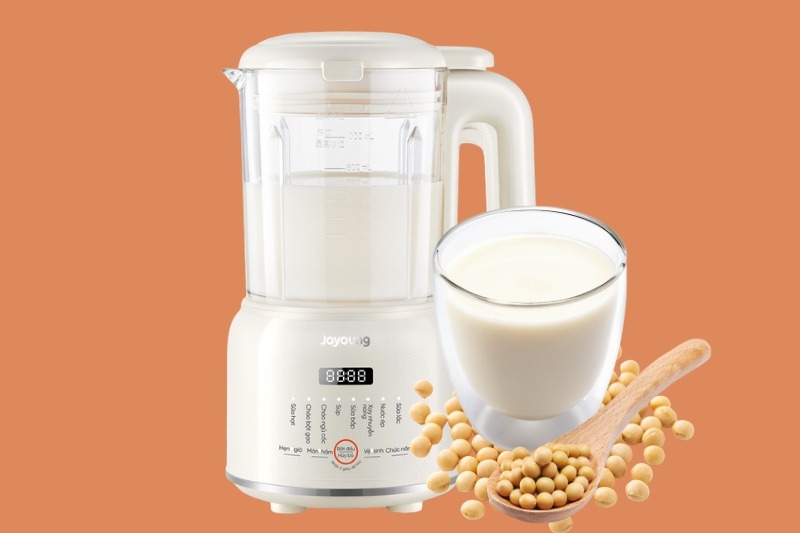 C&aacute;ch sử dụng m&aacute;y l&agrave;m sữa đậu n&agrave;nh 4