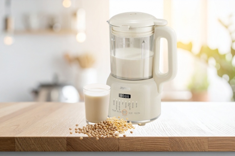 C&aacute;ch sử dụng m&aacute;y l&agrave;m sữa đậu n&agrave;nh 5