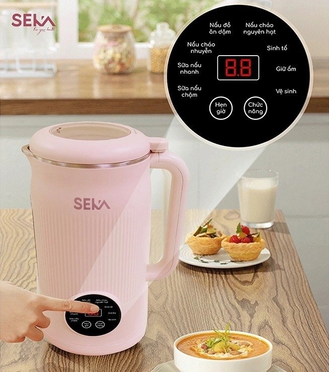 Cách sử dụng máy làm sữa hạt Seka - ảnh 7
