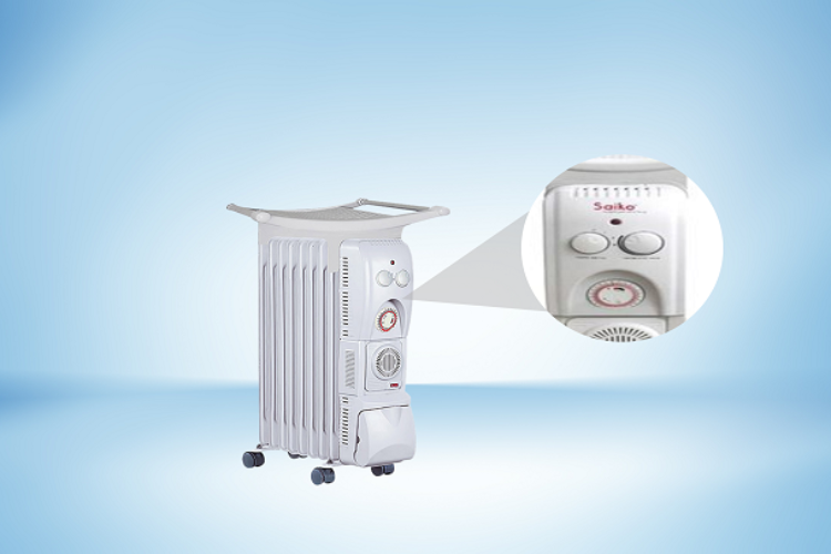 cách sử dụng máy sưởi dầu Saiko hình 2
