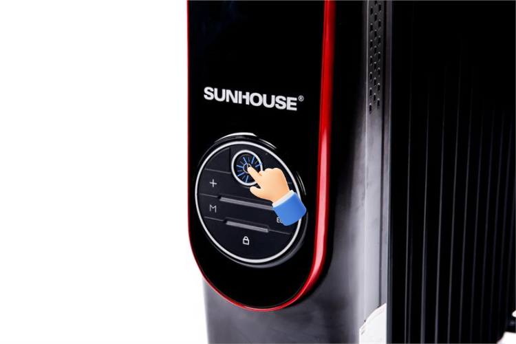 Cách sử dụng máy sưởi dầu Sunhouse hình 3