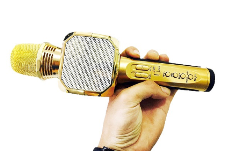 cac buoc su dung micro karaoke bluetooth