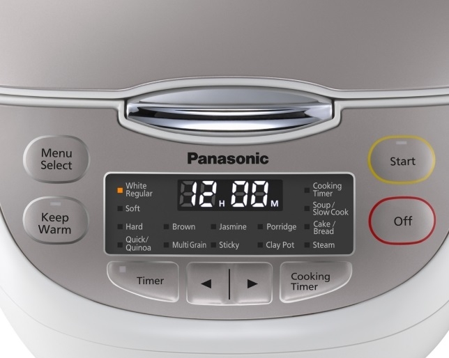 cách sử dụng nồi cơm điện Panasonic - nút
