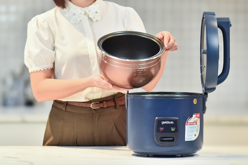 Cách sử dụng nồi cơm điện tử lần đầu ảnh 3