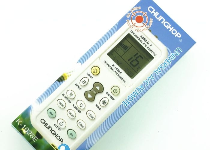Cách sử dụng remote máy lạnh Chunghop chi tiết và các lỗi thường gặp khi sử dụng remote