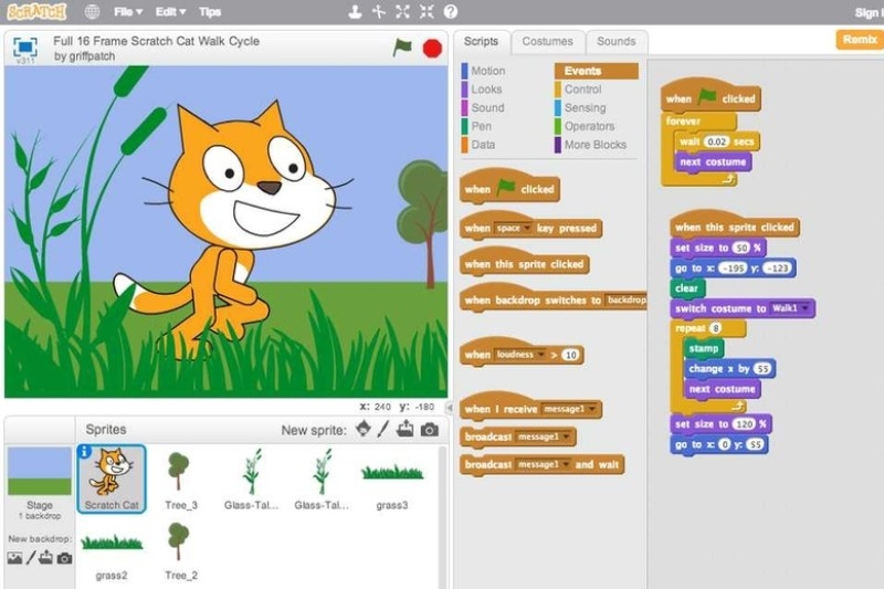 cách sử dụng scratch 4