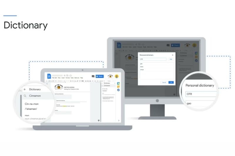 Cách sử dụng từ điển trong Google Docs ảnh 1