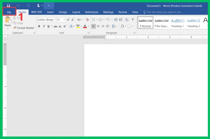 Cách sửa lỗi lệch dấu khi viết hoa trong Word ảnh 2