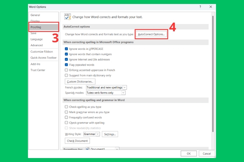 Cách sửa lỗi lệch dấu khi viết hoa trong Word ảnh 4