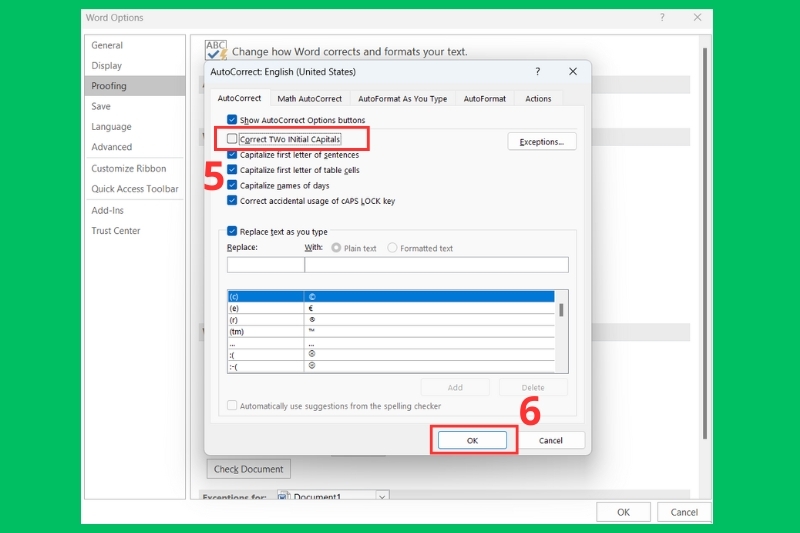 Cách sửa lỗi lệch dấu khi viết hoa trong Word ảnh 5