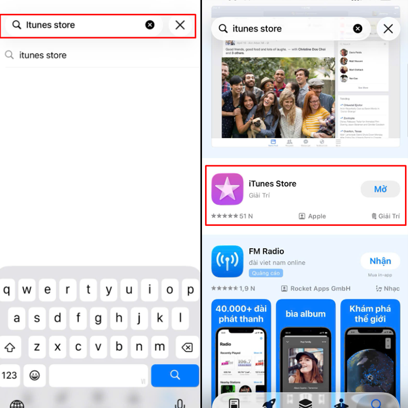 Cách tải iTunes Store cho iPhone