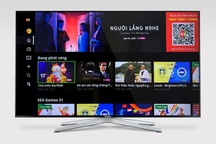 Cách tải và cài App K+ trên tivi Samsung 4