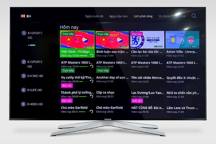 Cách tải và cài App K+ trên tivi Samsung 6