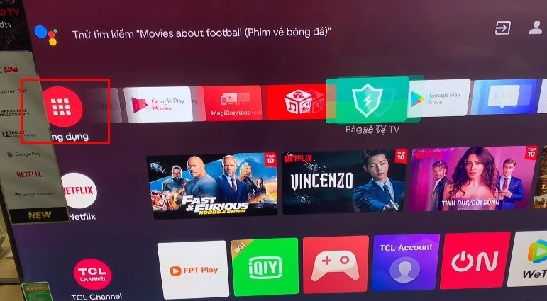 cách tải và cài đặt VTVgo trên tivi Tcl - 1