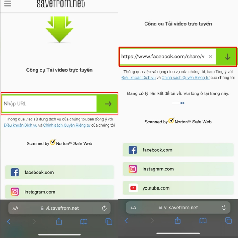 Cách tải video Facebook bằng SaveFrom.net (hình 5)