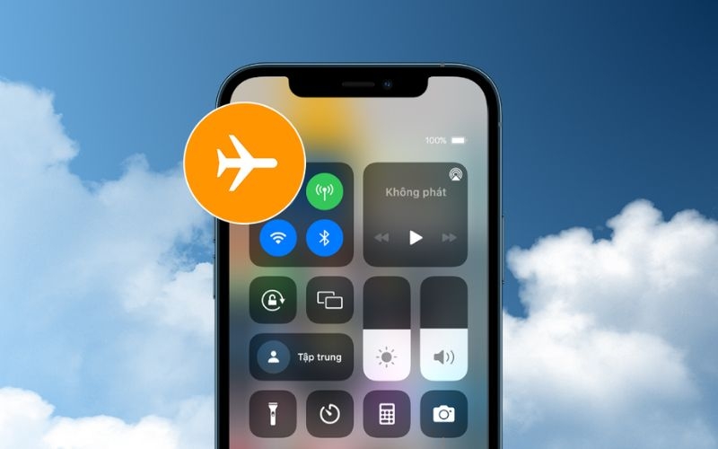 Bật và tắt lại chế độ máy bay