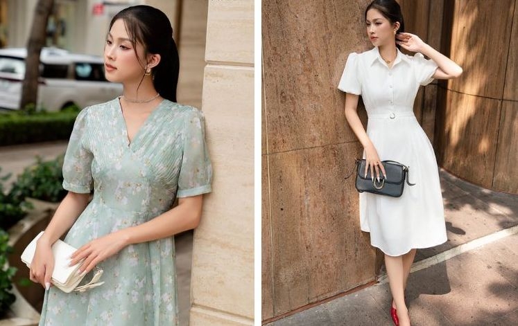 Cách tạo dáng chụp ảnh đẹp khi mặc váy