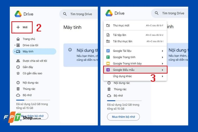 Cách tạo Google Form trên điện thoại ảnh 9