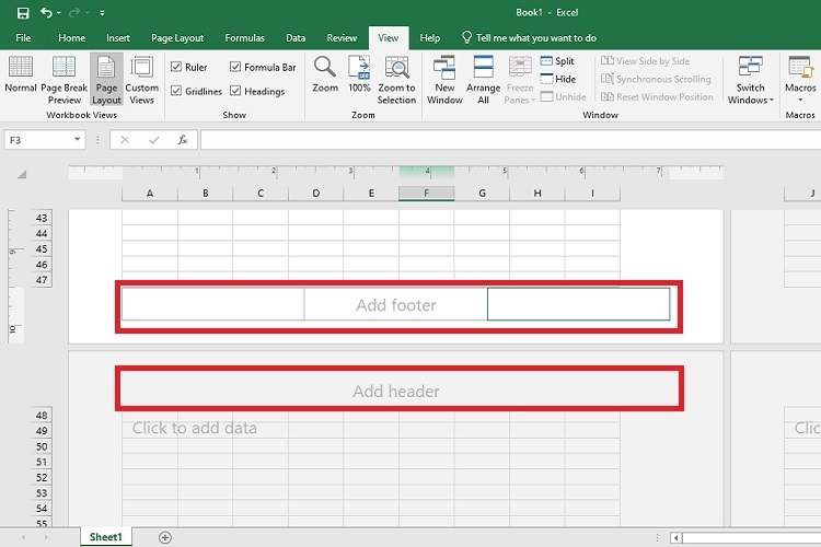 cách tạo Header trong Excel - Hình 5