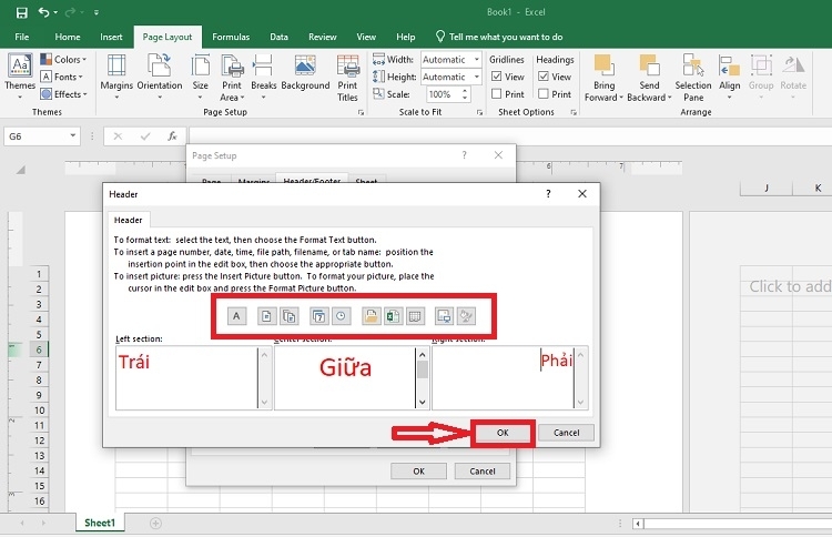 cách tạo Header trong Excel - Hình 7