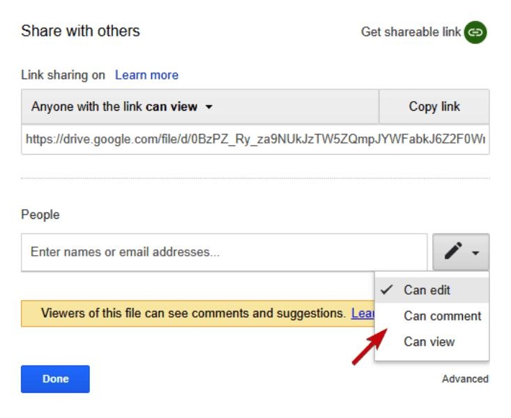 Cách tạo link Excel trên Google Drive - Hình 7