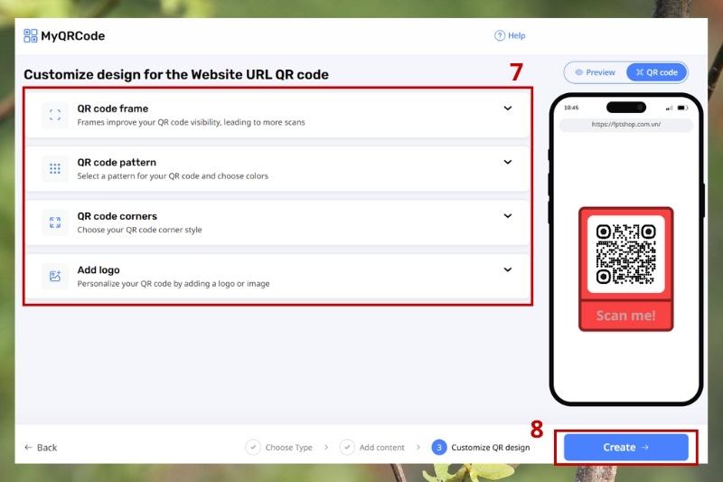 Cách tạo mã QR cho tài liệu ảnh 5